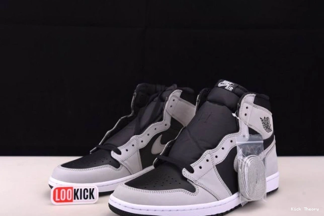 Kick Theory Black Jordan Retro 1 555088-035 Smoke Air High Grey Light White 0708